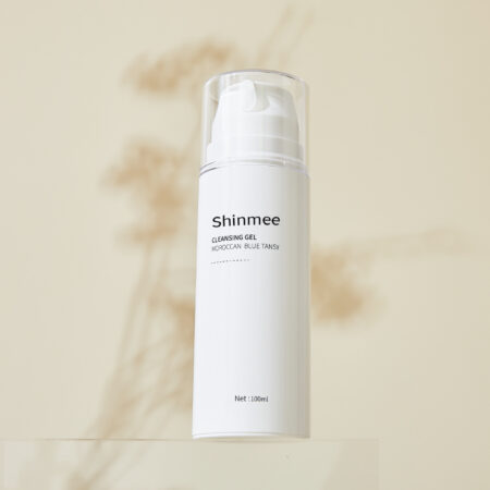 shinmee Plant-derived amino acid facial cleanser, foaming mousse, sensitive skin cleanser, mild for both men and women, cleansing and pore-shrinking